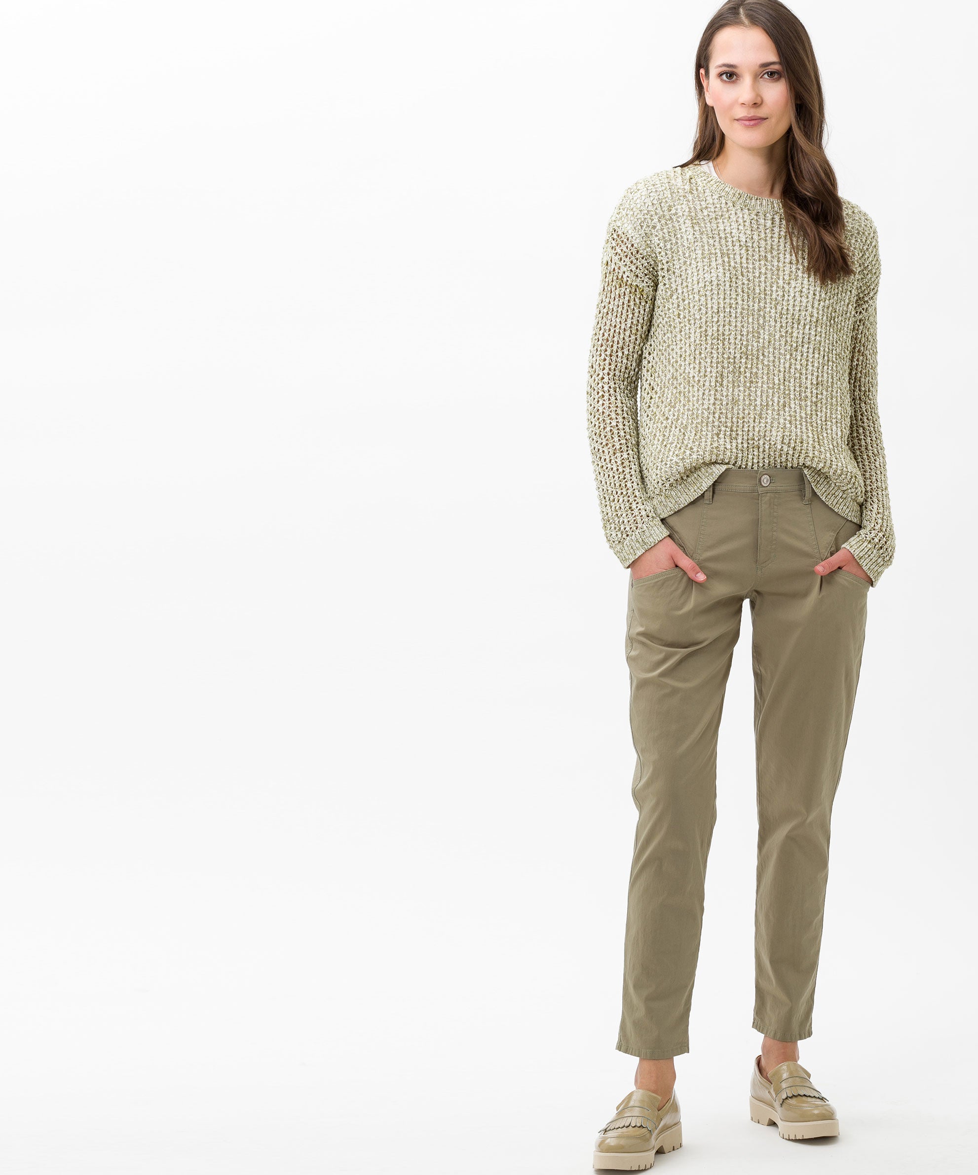 BRAX MERRIT S - Sage Drift Trousers - 09969520 74-3207.33 von BRAX