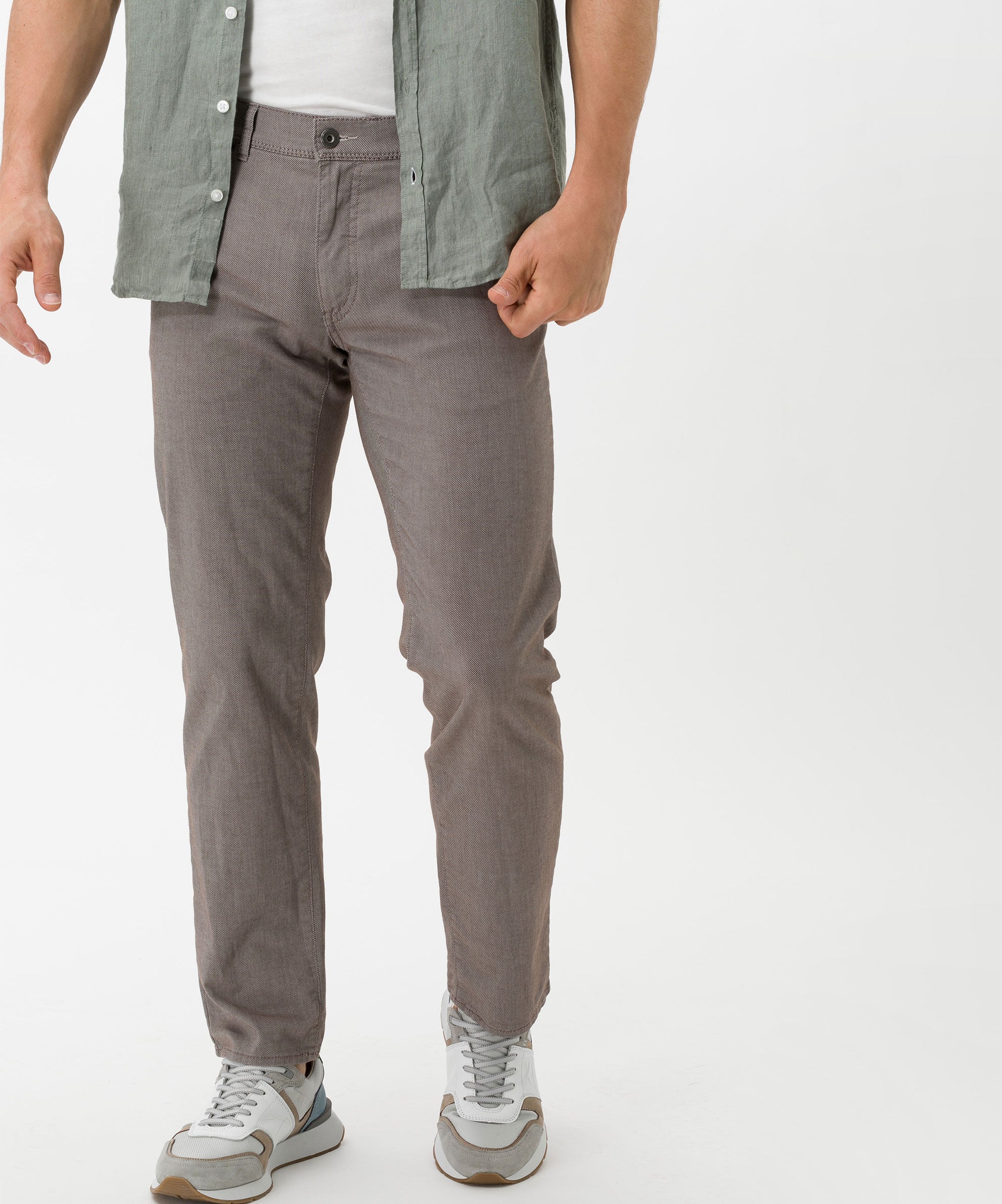 BRAX CADIZ muscat Five Pocket - Stone Taupe - 07864120 84-3357.54 von BRAX