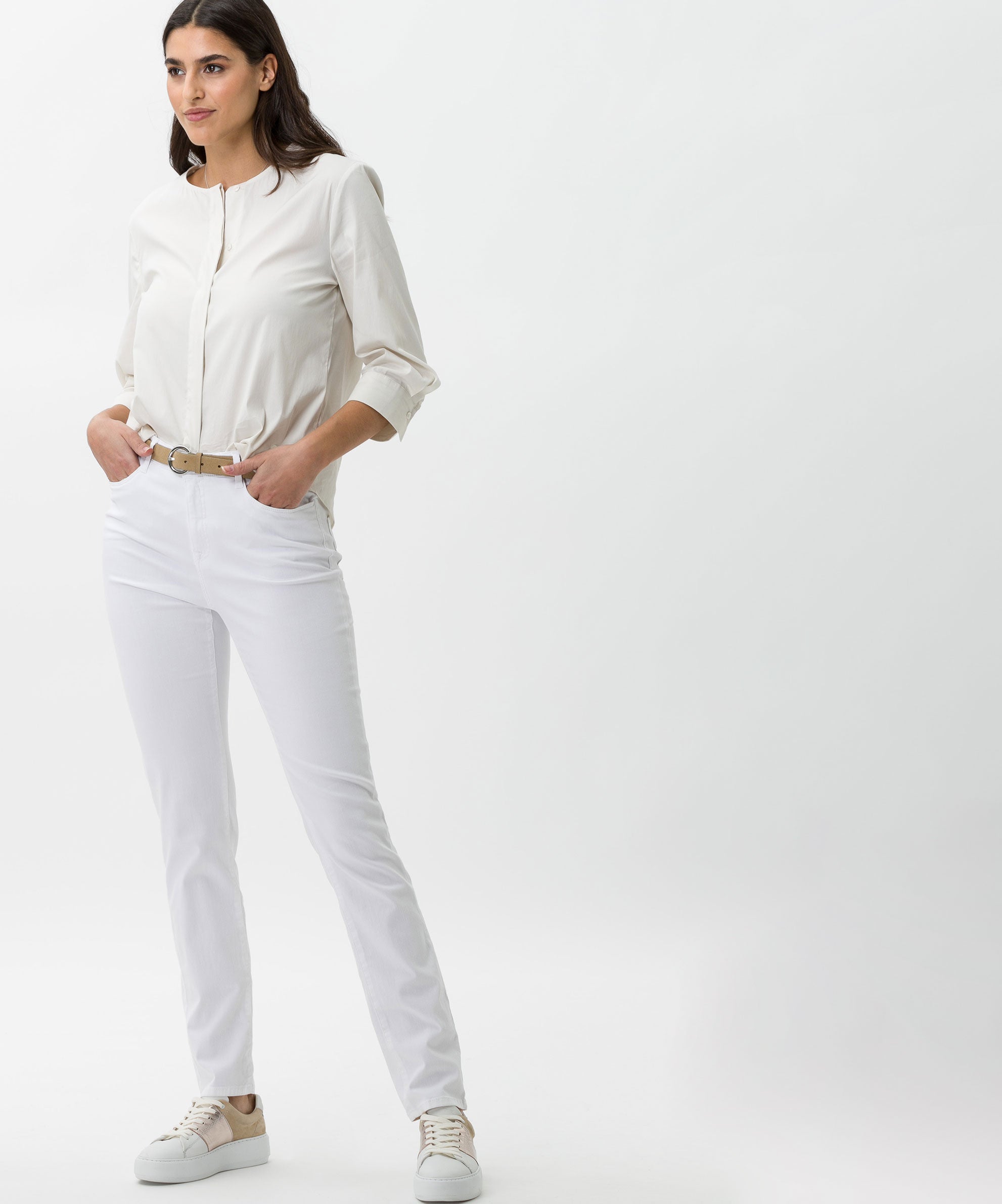 BRAX MARY Stoffhose - Bright Cloud White - 9920420 74-7557-99 von BRAX