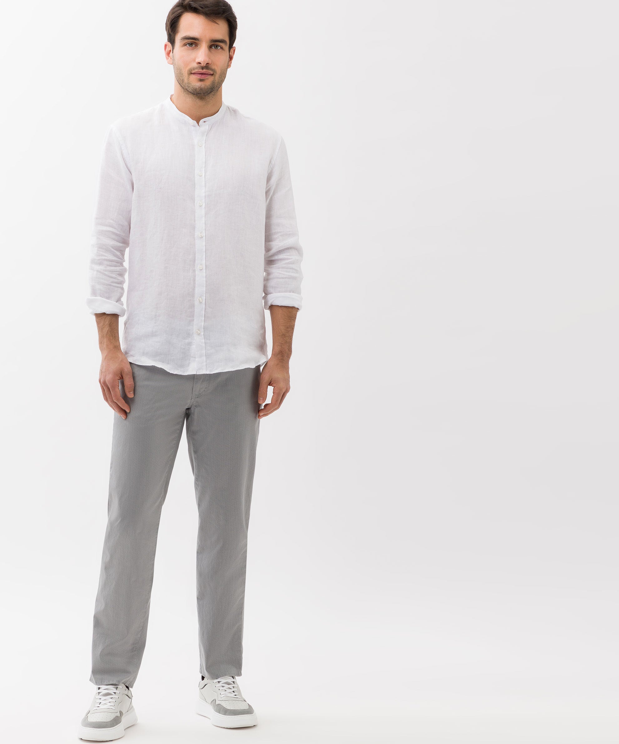 BRAX Cadiz Five Pocket - Silver Mist Grey - 7884120 81-1858-07 von BRAX