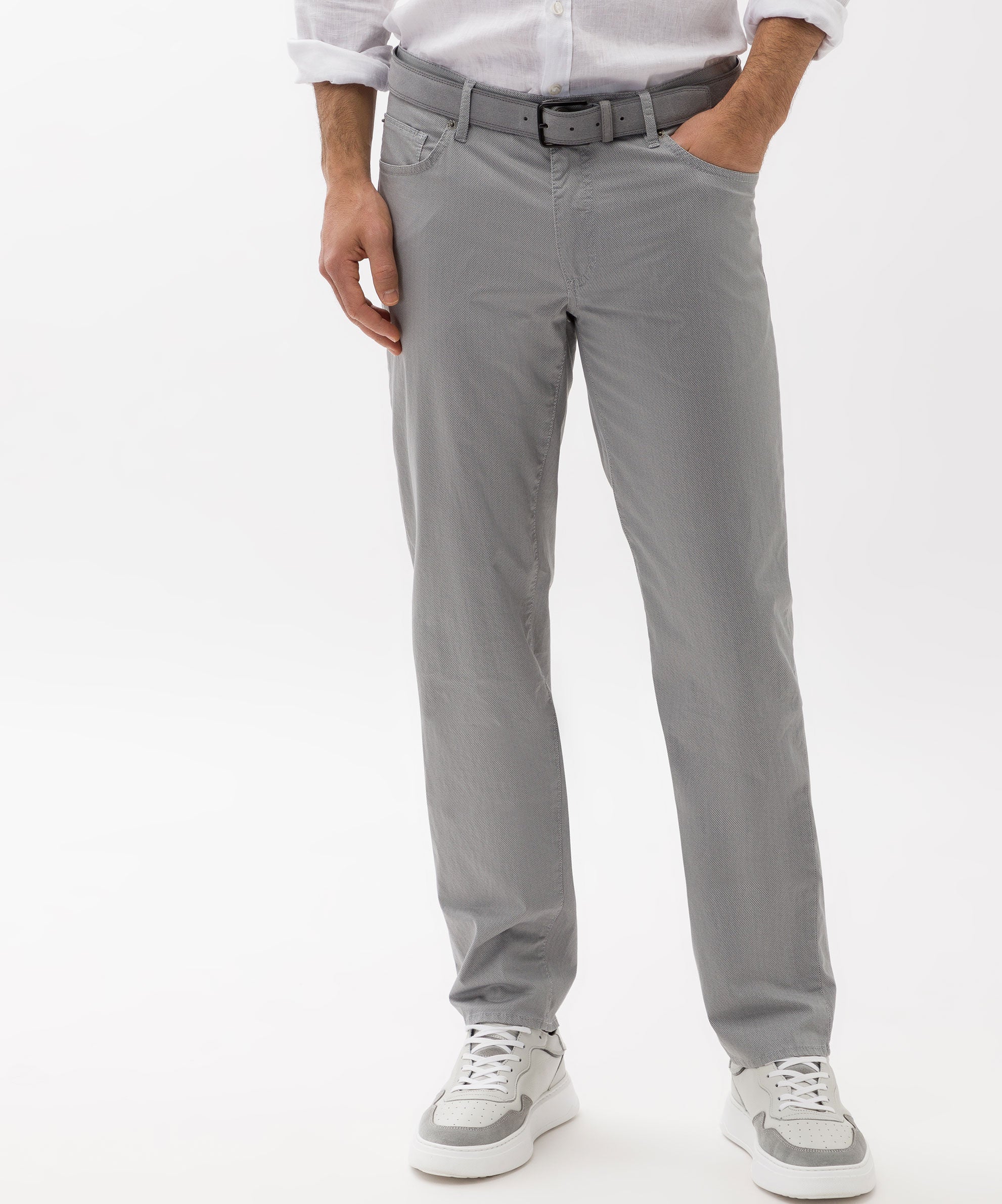 BRAX Cadiz Five Pocket - Silver Mist Grey - 7884120 81-1858-07 von BRAX
