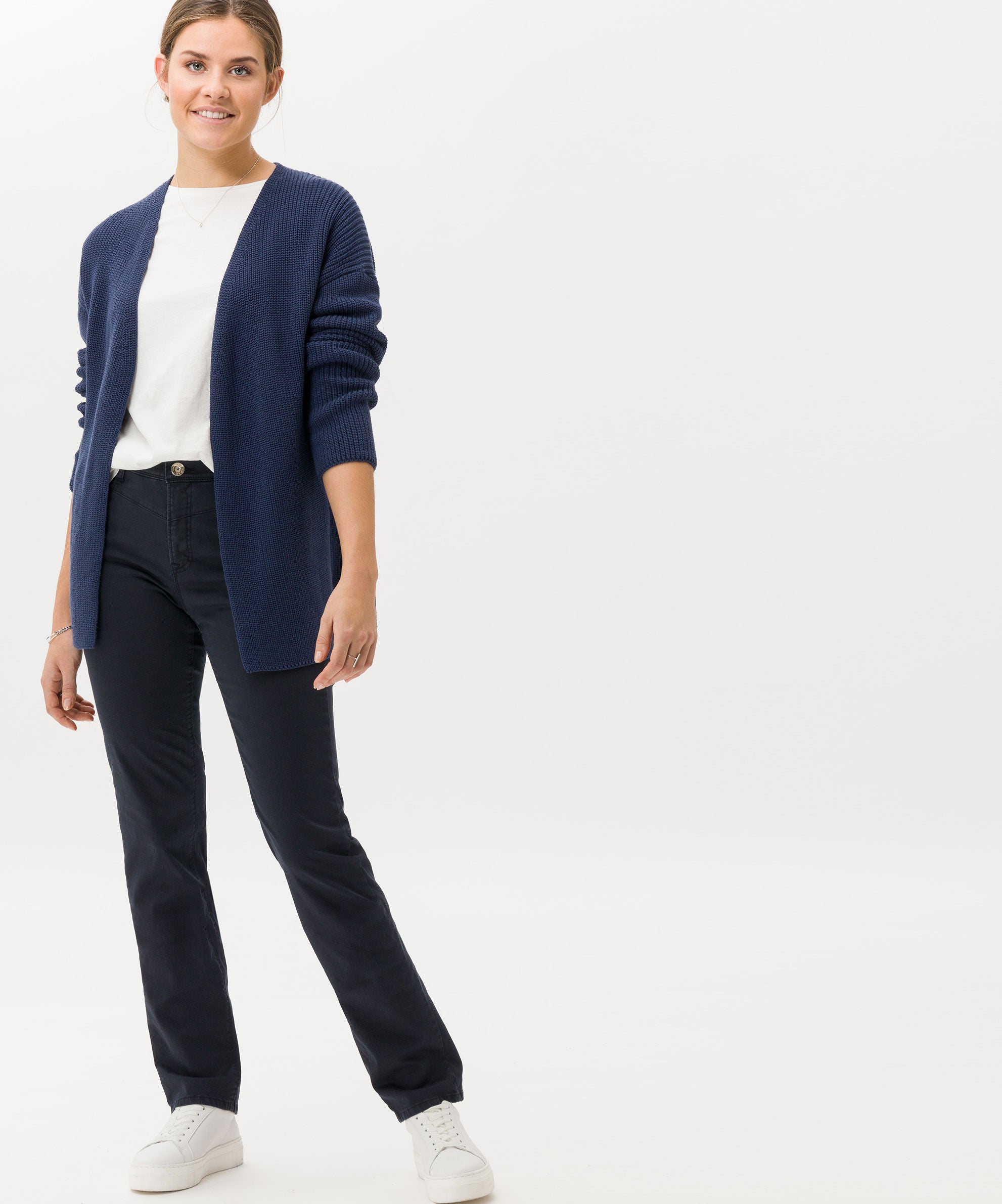 BRAX MARY bleu permanent 9833820 71-1458-21 - COTON SUPÉRIEUR von BRAX
