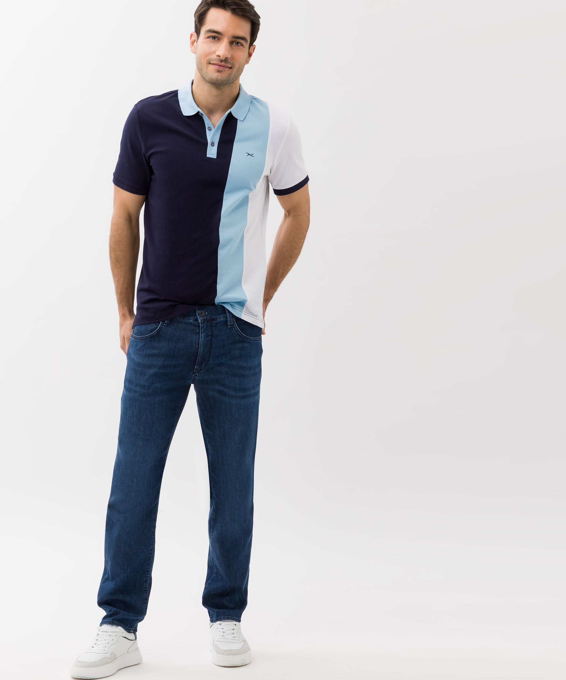 BRAX Cadiz Five Pocket - Deep Atlantic Blue - 7950720 81-6128-23 von BRAX