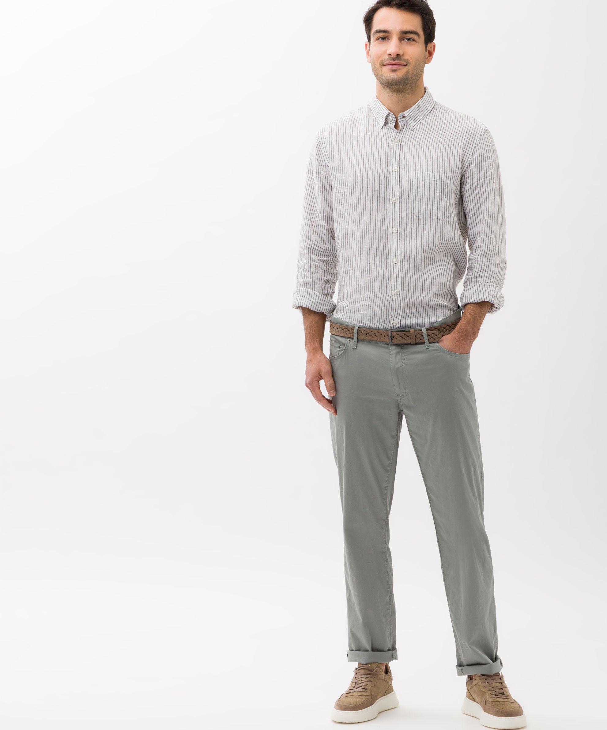 BRAX CADIZ U Five Pocket - Seafoam Drift - 7884120 81-1128-36 von BRAX