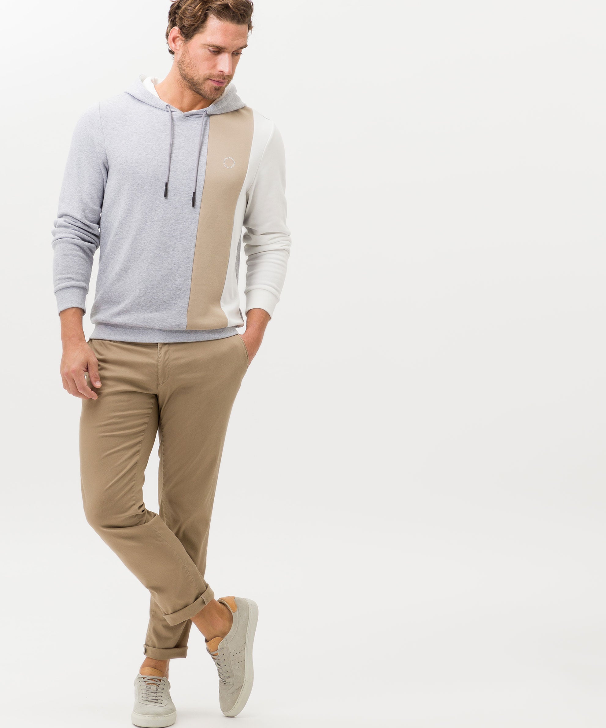 BRAX FABIO IN Serenity Sand Chino - 7882020 81-1608-55 von BRAX