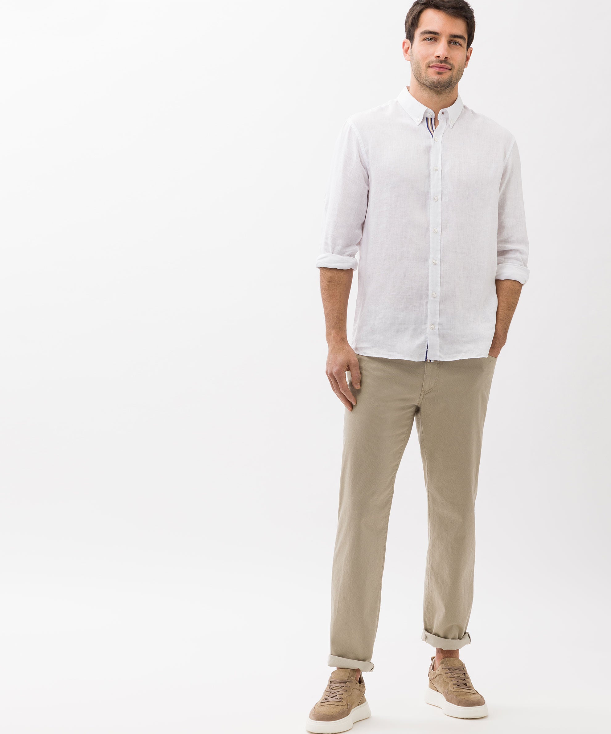 BRAX Cadiz Hose - Sand Dune Beige - 7884120 81-1858-56 von BRAX