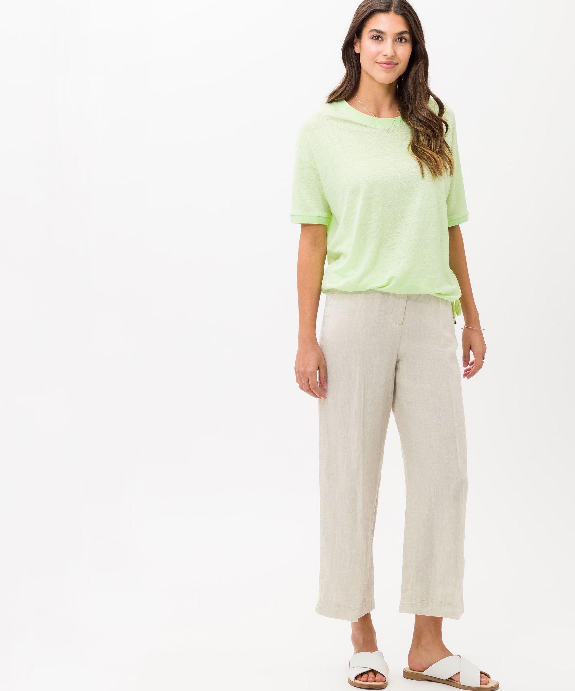 BRAX MAINE S Culotte - Linen Sandstone - 9823720 71-2208-59 von BRAX
