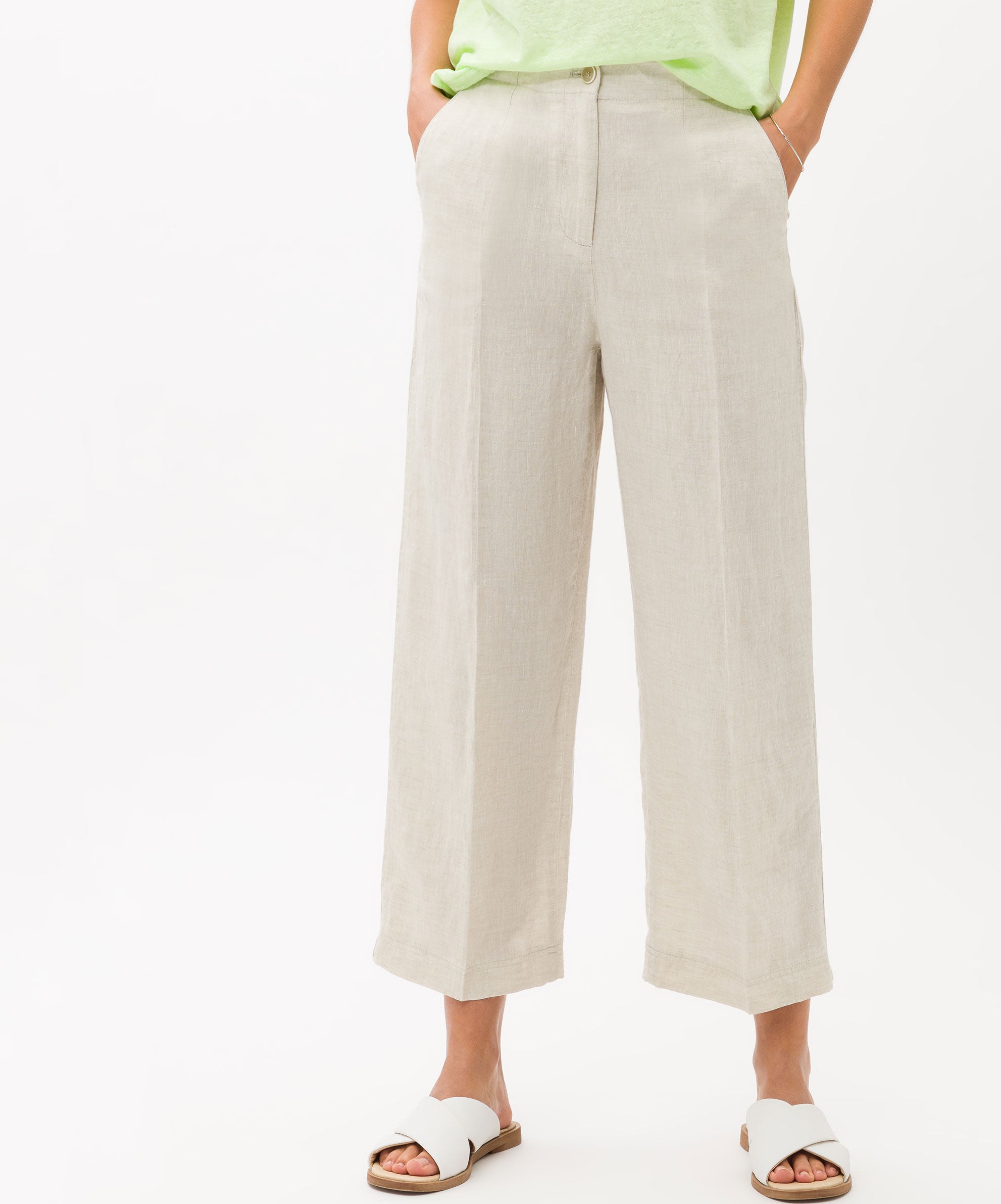 BRAX MAINE S Culotte - Linen Sandstone - 9823720 71-2208-59 von BRAX