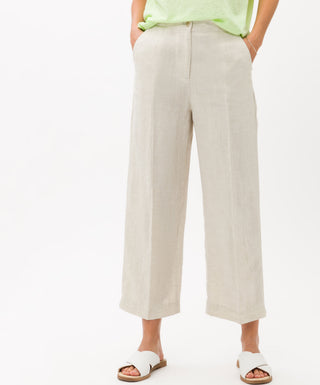 BRAX MAINE S Culotte - Linen Sandstone - 9823720 71-2208-59