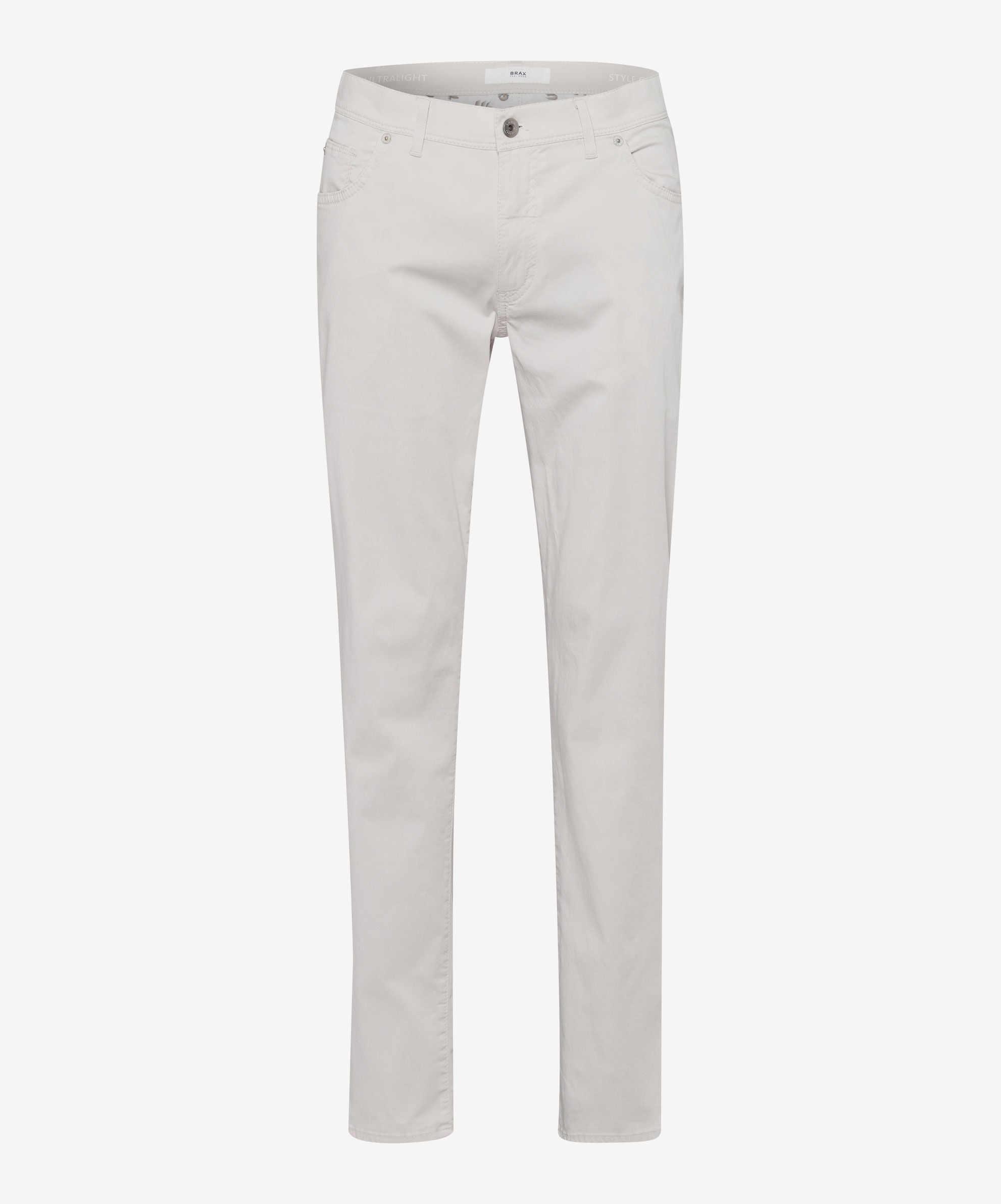 BRAX CADIZ U Straight Stoffhose - Linen Mist Ivory - 7884120 81-1128-59