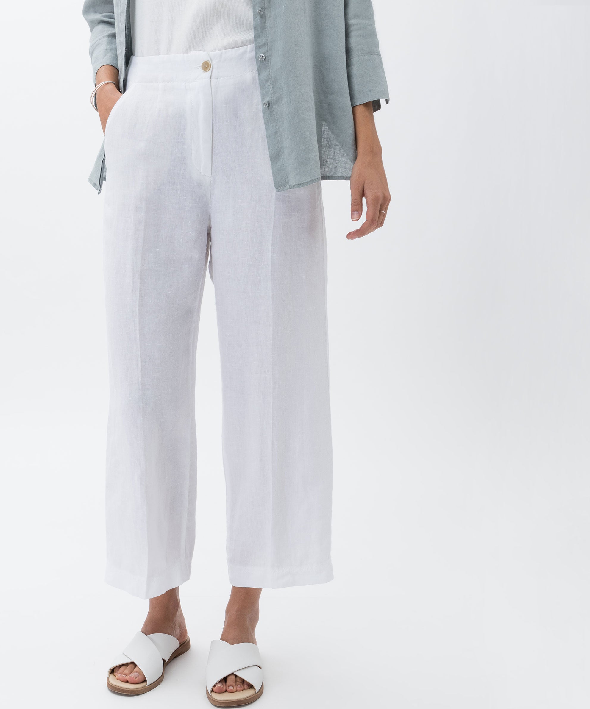 BRAX MAINE S Stoffhose - Moonlit Chalk White - 9823720 71-2208-99 von BRAX