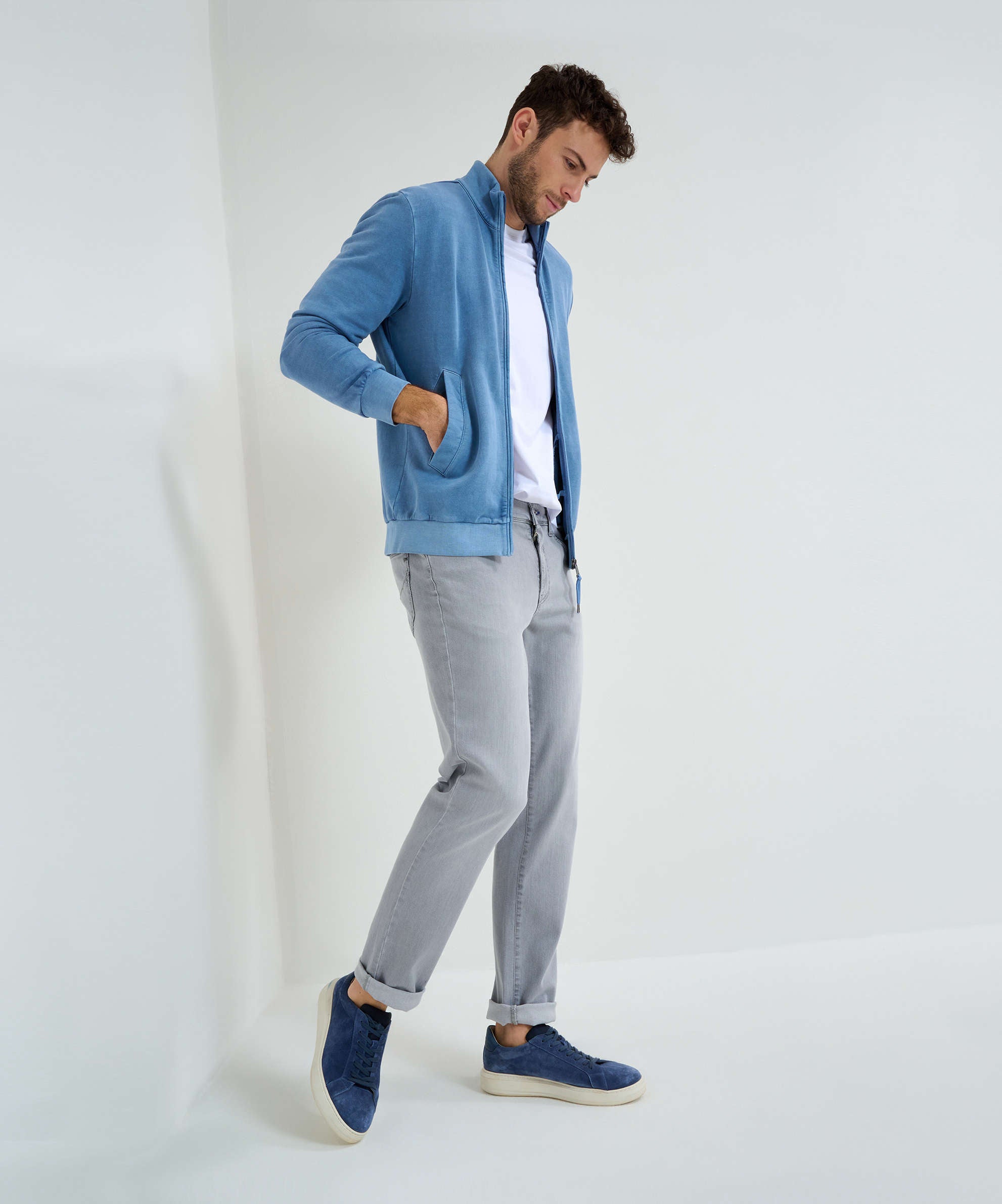 BRAX CADIZ Jeans - Misty Harbor Grey - 7960720 81-0078-06 von BRAX