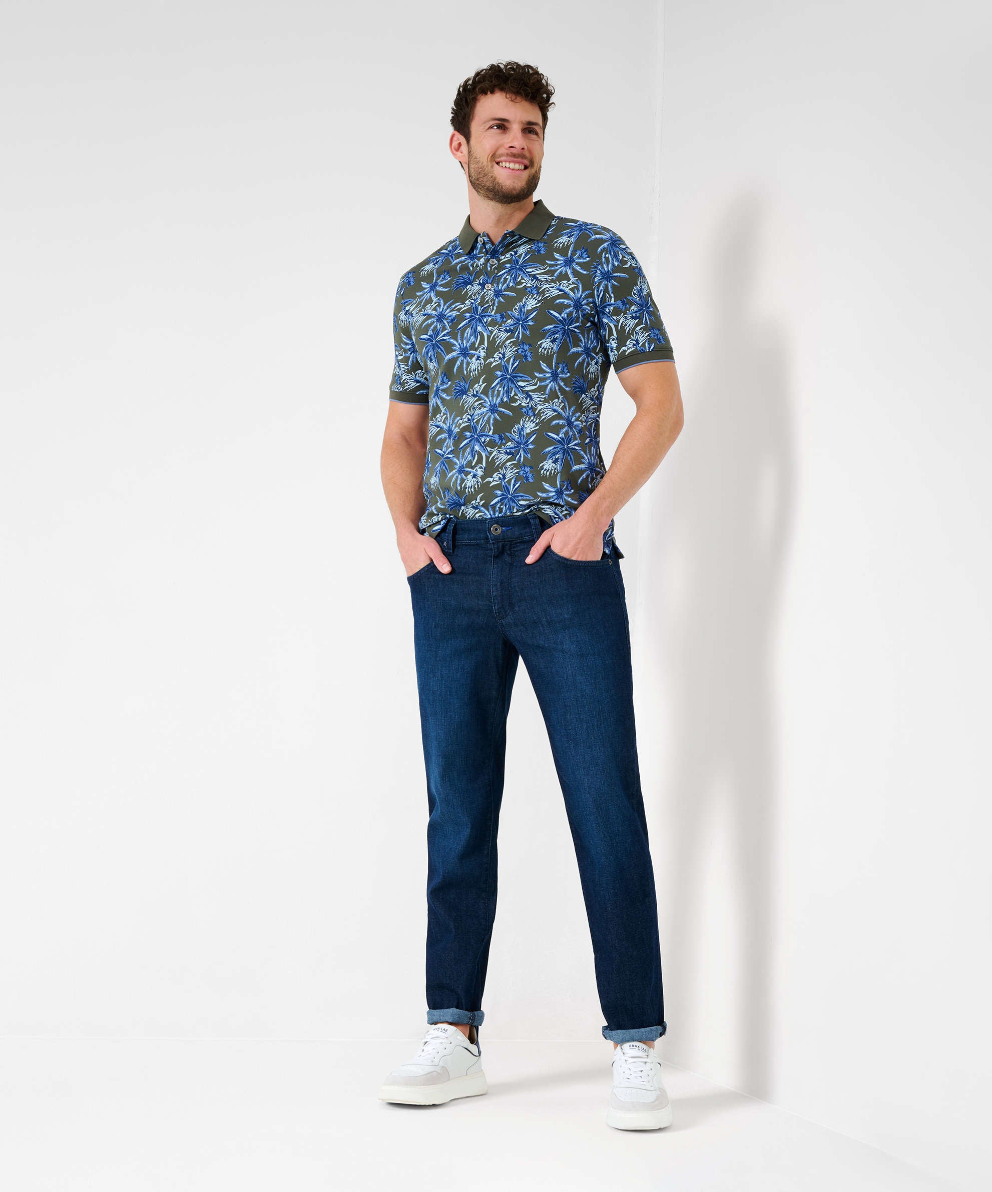 BRAX CADIZ Five Pocket - Deep Indigo Wash - 7950720 81-7128-23 von BRAX