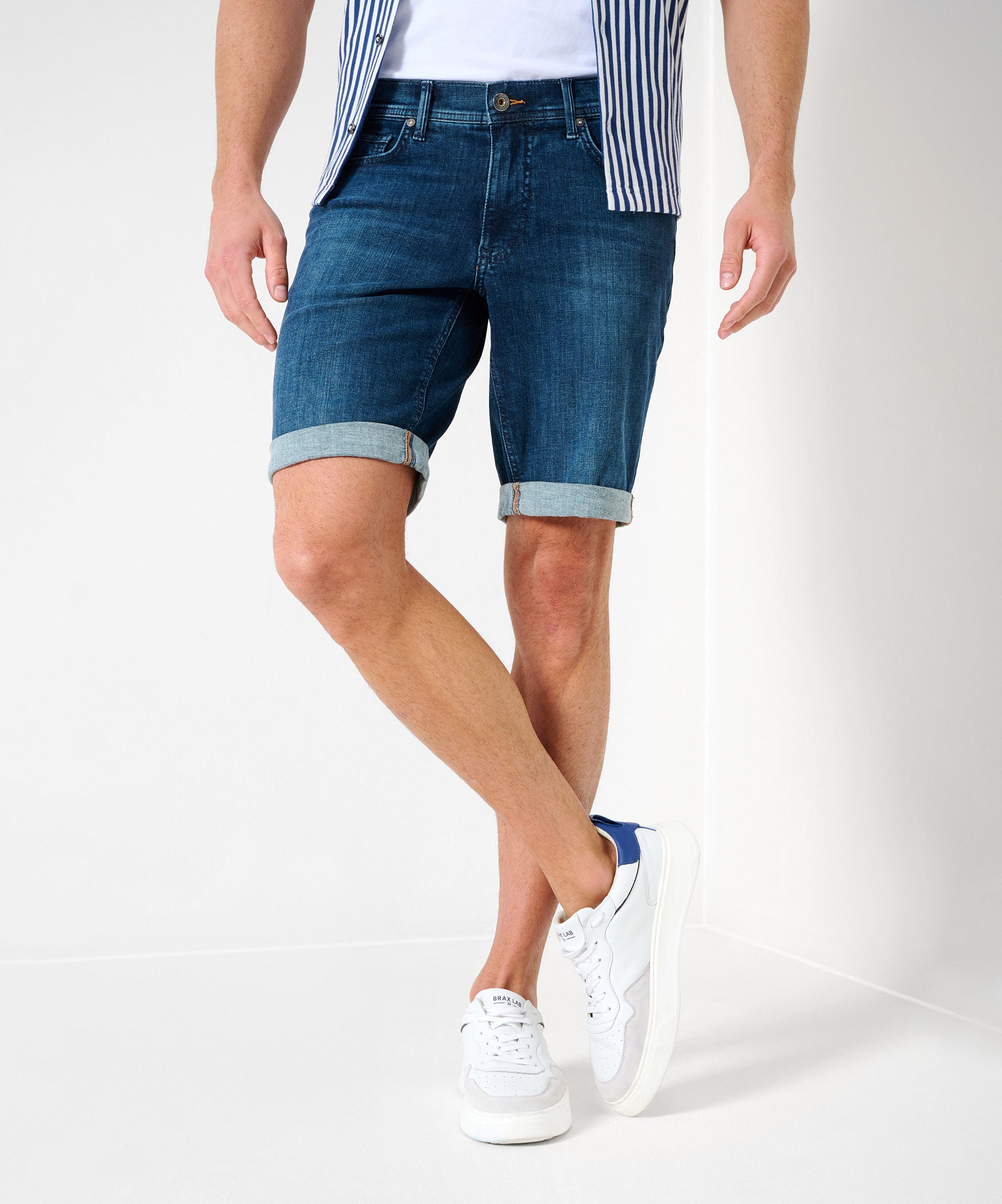 BRAX CHRIS B Bermuda - Indigo Drift Used - 7962120 84-6668-23 von BRAX