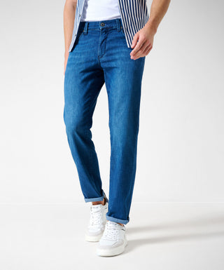 BRAX Cadiz regular blue used Straight Jeans - Ocean Shore Wash - 7950720 81-7128-24
