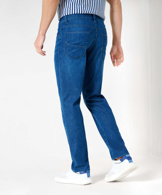 BRAX Cadiz regular blue used Straight Jeans - Ocean Shore Wash - 7950720 81-7128-24