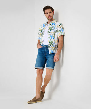 BRAX CHRIS B Bermuda - Denim Horizon Used - 7962120 84-6668-24