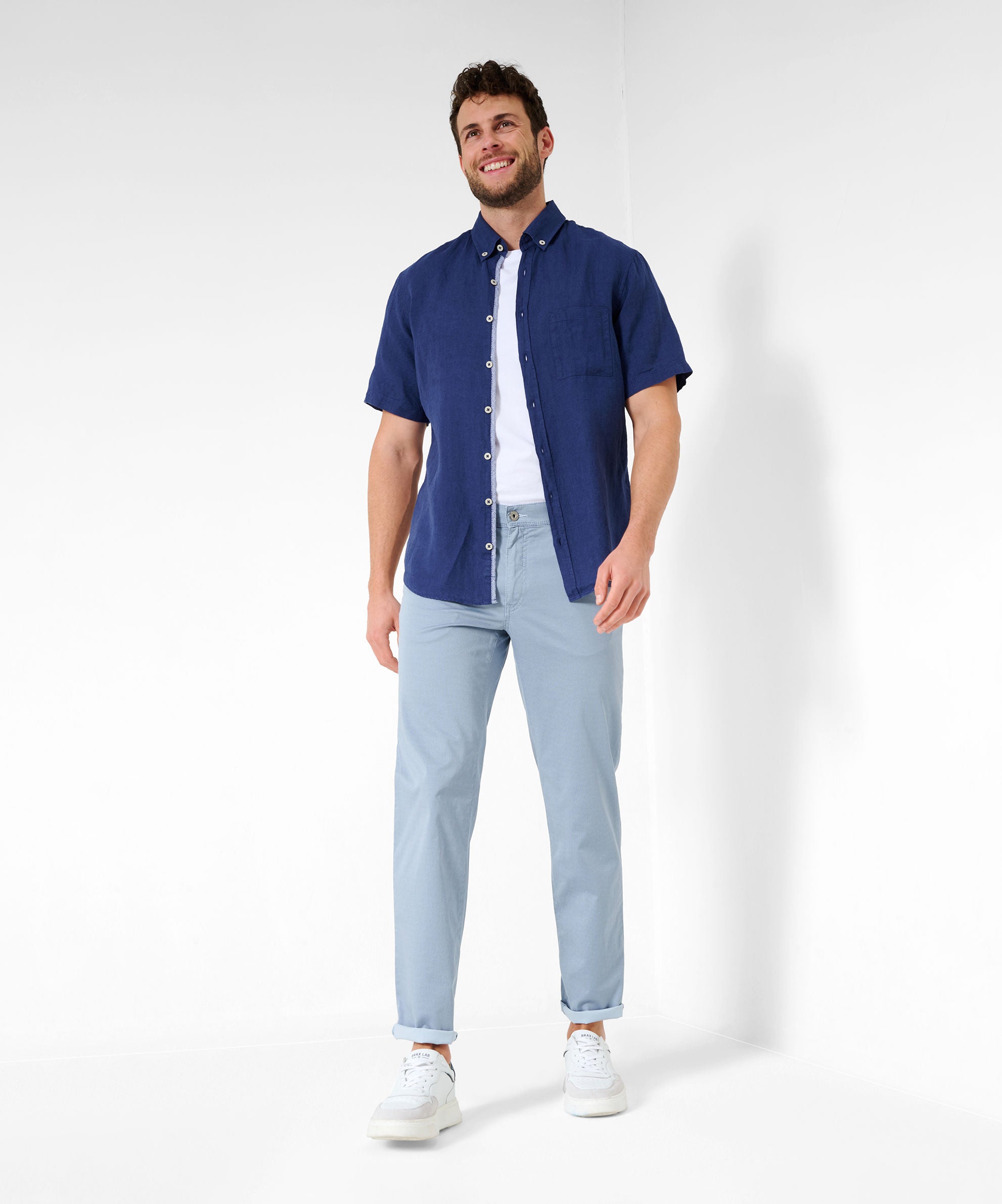 BRAX Cadiz U Five-Pocket - Misty Harbor Blue - 7884120 81-1208-26 von BRAX