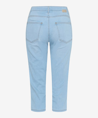BRAX SHAKIRA C Capri Jeans - Sky Mist Wash - 9960220 74-7928-29