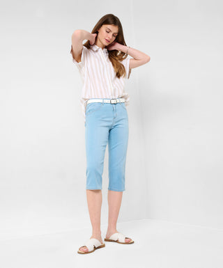 BRAX SHAKIRA C Capri Jeans - Sky Mist Wash - 9960220 74-7928-29
