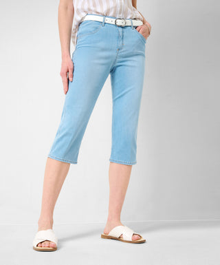 BRAX SHAKIRA C Capri Jeans - Sky Mist Wash - 9960220 74-7928-29