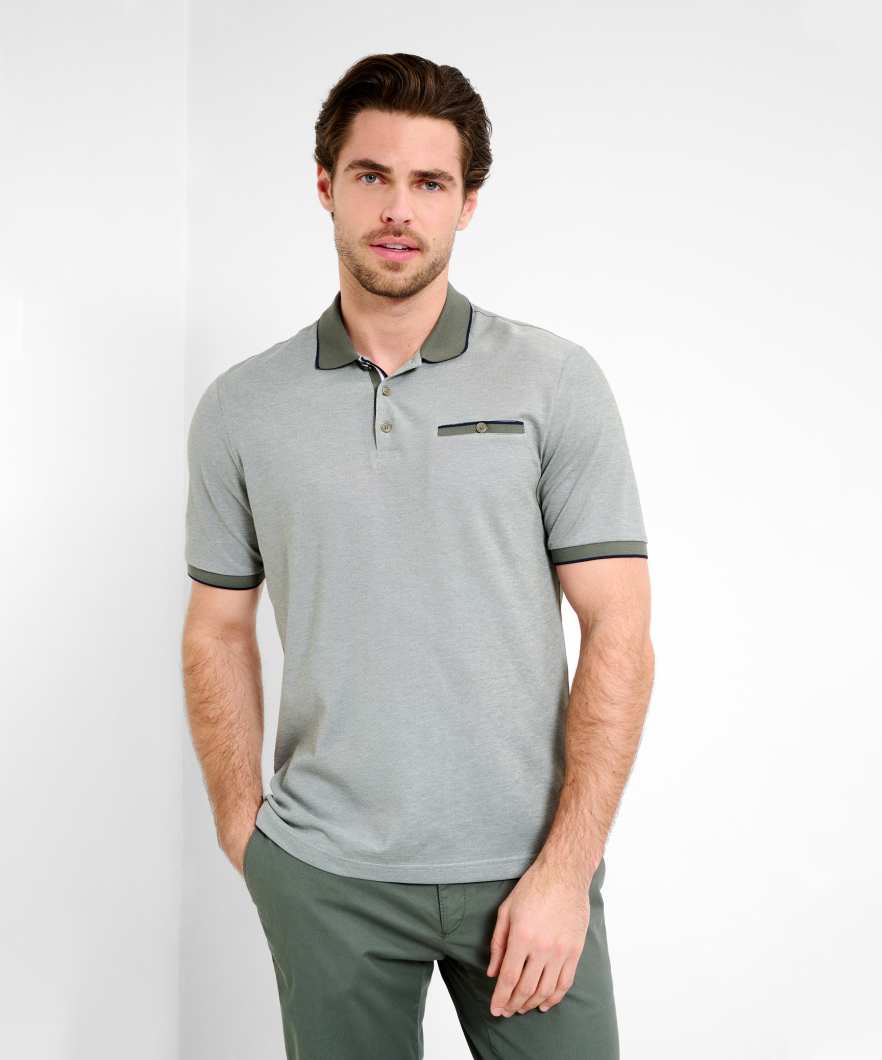 BRAX PETTER Poloshirt - Deep Sage Grey - 70420800 214768-30 von BRAX