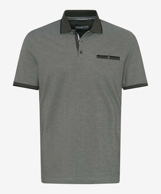 BRAX PETTER Poloshirt - Deep Sage Grey - 70420800 214768-30
