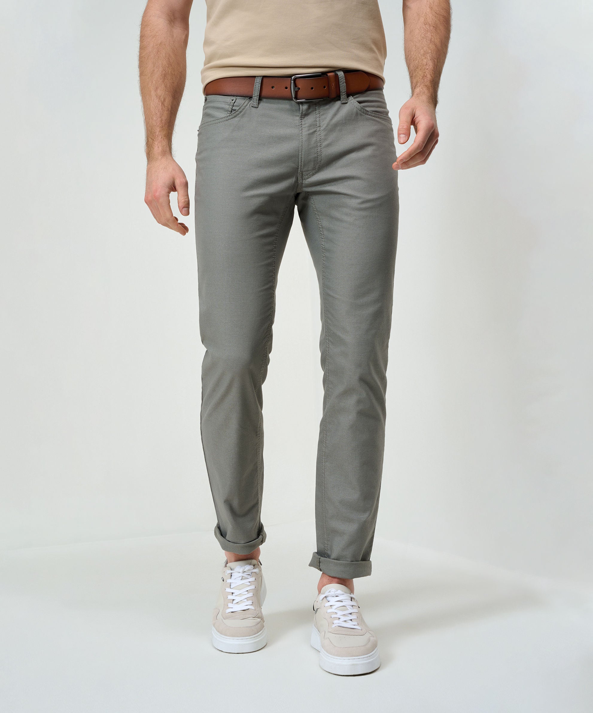 BRAX CHUCK Stoffhose - Olive Mist - 7863020 81-3308-32 von BRAX