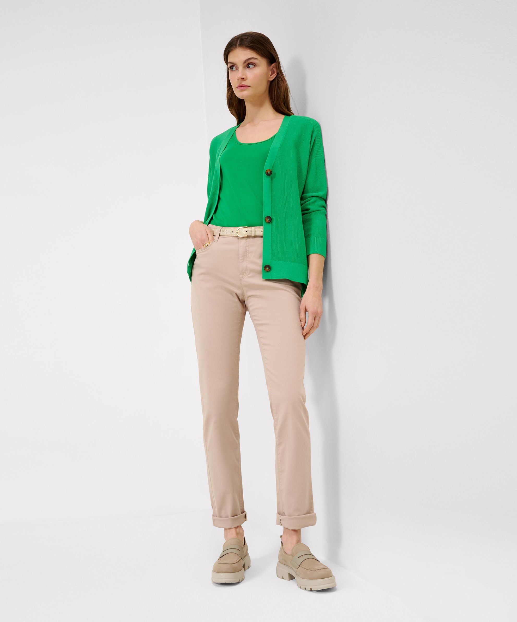 BRAX CAROLA elegante Hose - Sandstone Whisper - 9859520 71-1458-54 von BRAX