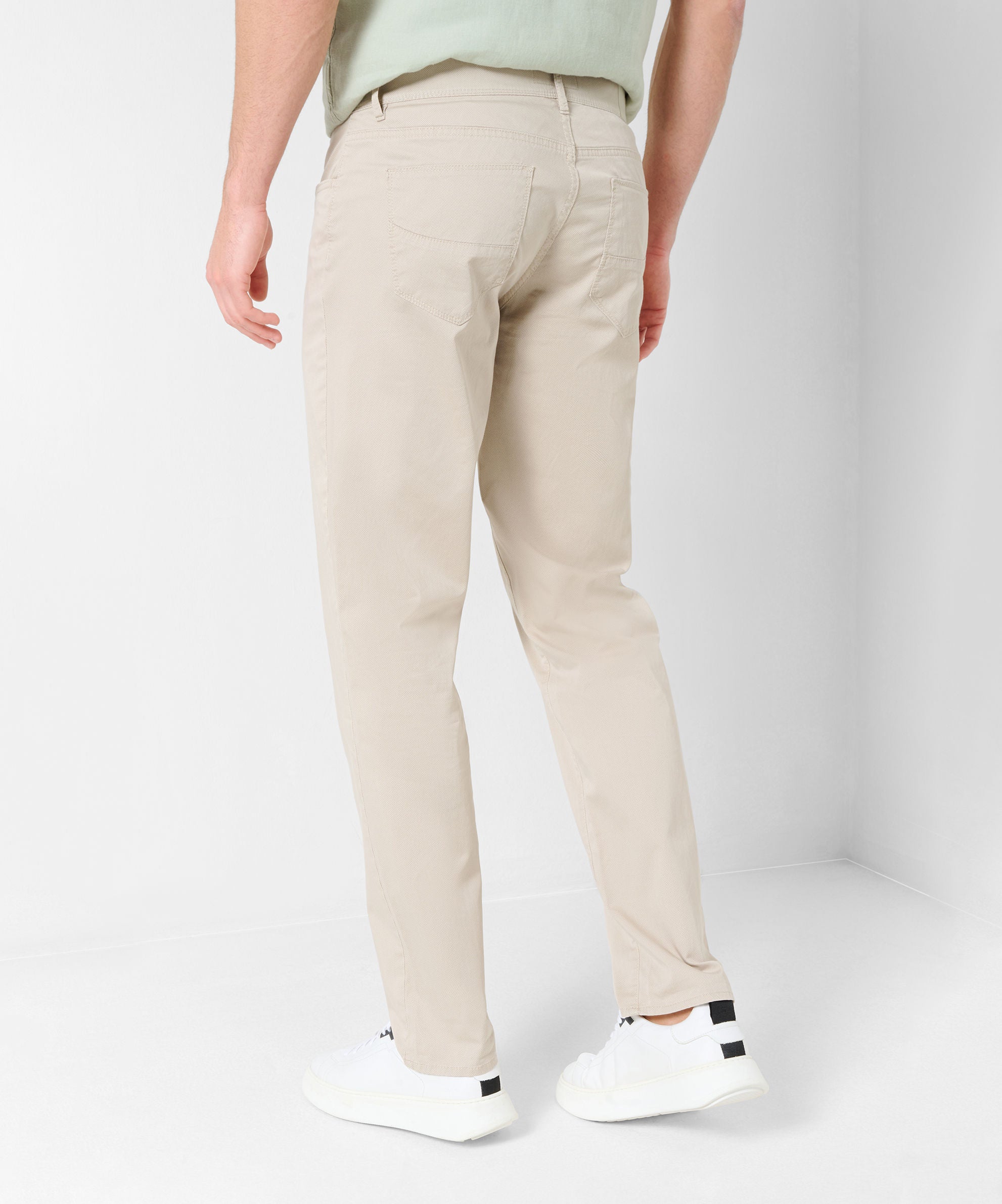 BRAX Cadiz Herren Stoffhose - Sandstone Mist - 7884120 81-1208-56 von BRAX