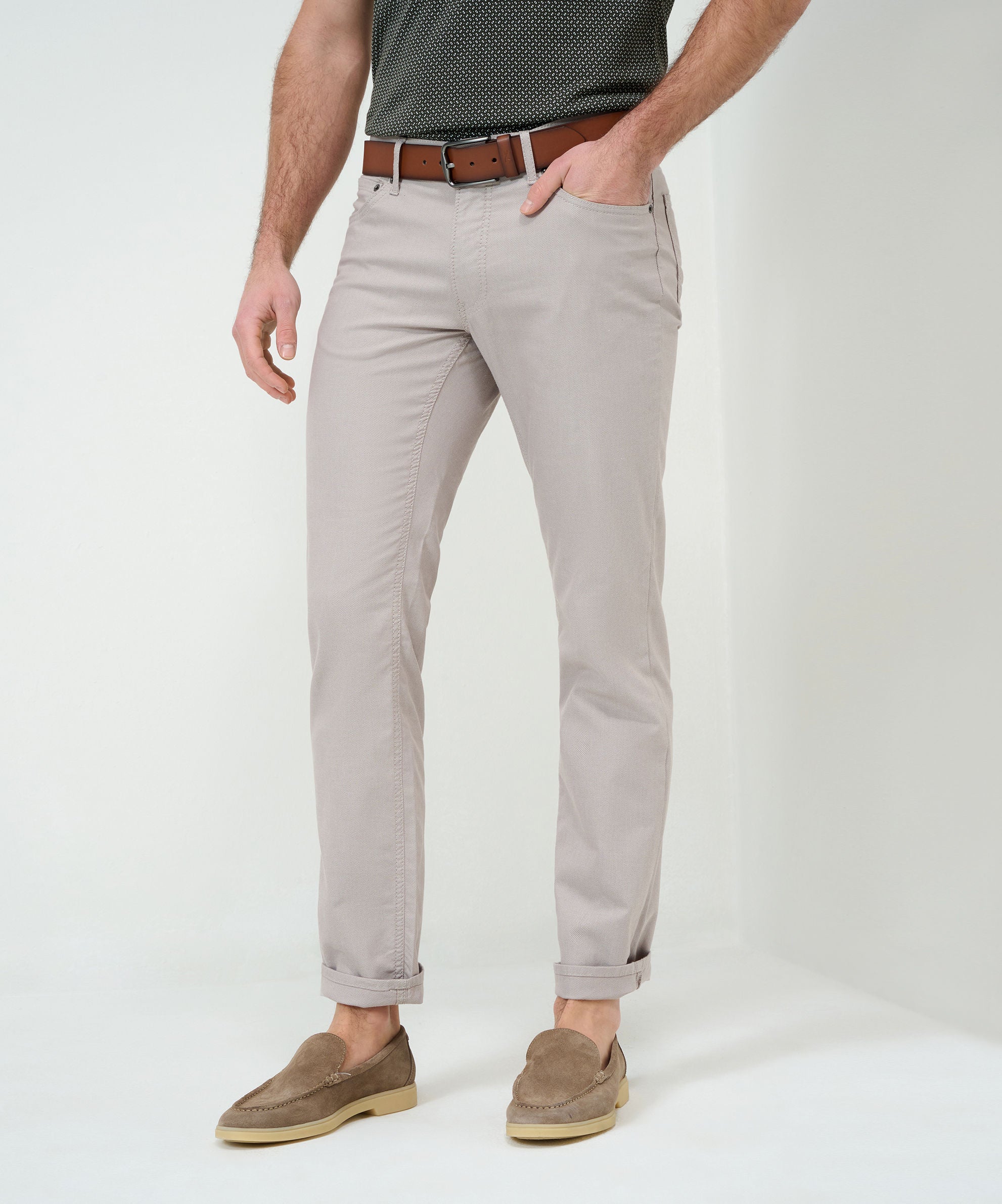BRAX Chuck Stoffhose - Stone Sand Beige - 7863020 81-3308-57 von BRAX