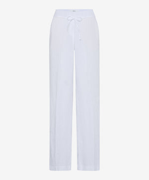 BRAX Farina Leinenhose - Porcelain Mist White - 9834620 71-2208-99