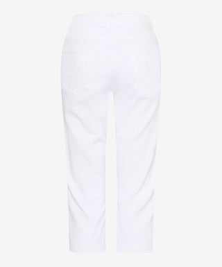 BRAX Shakira C 3/4-Jeans - Bright Ivory White - 9960220 74-7928-99
