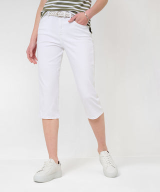 BRAX Shakira C 3/4-Jeans - Bright Ivory White - 9960220 74-7928-99