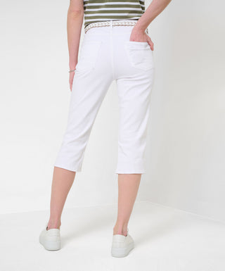 BRAX Shakira C 3/4-Jeans - Bright Ivory White - 9960220 74-7928-99