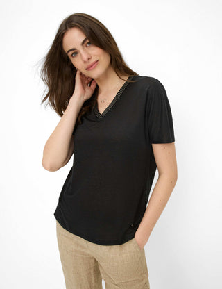BRAX Caelen T-Shirt - Midnight Ink - 90638500 31-7208-02