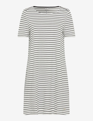 BRAX Grace T-Shirt Kleid - Cream Stripe Breeze - 90641300 36-3508-02
