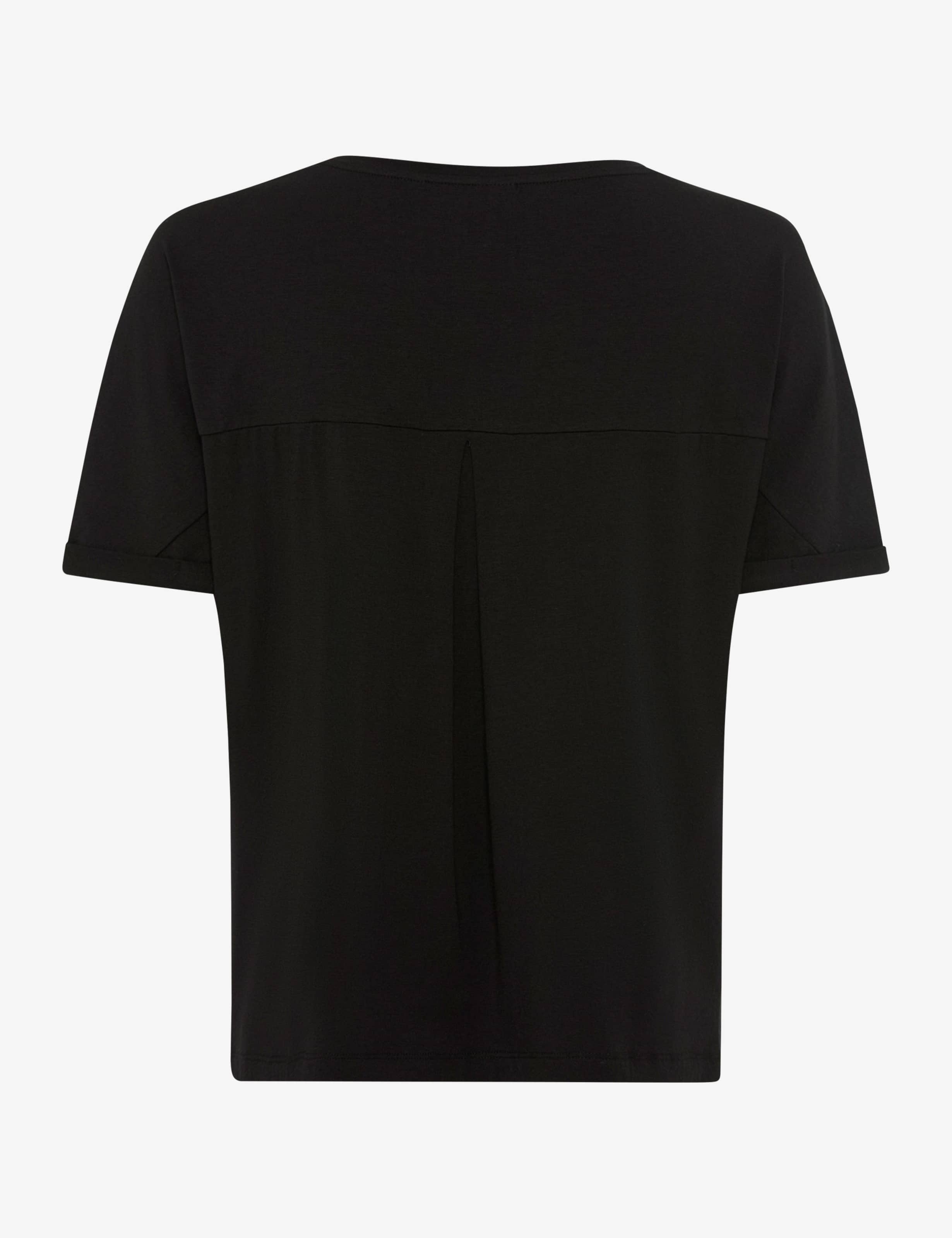 BRAX CAELEN Kurzarm T-Shirt black 90637400 36-3608-02