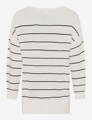 BRAX LIZ Pullover/Longsleeve - Moonlit Chalk Stripe - 90186500 36-5218-02