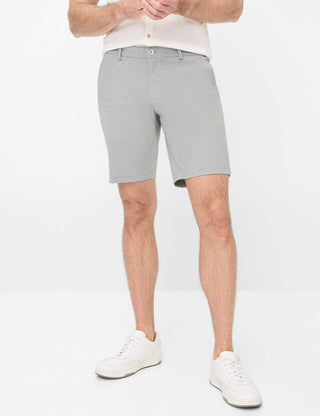 BRAX SILVIO PB platin Shorts - Misty Grey Melange - 7269020 86-5208-06