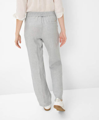 BRAX Farina Schlupfhose - Misty Silver Grey - 9871120 71-2208-09