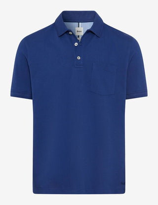 BRAX PETE BT Poloshirt - Ocean Drive Blue - 70431400 26-4848-14