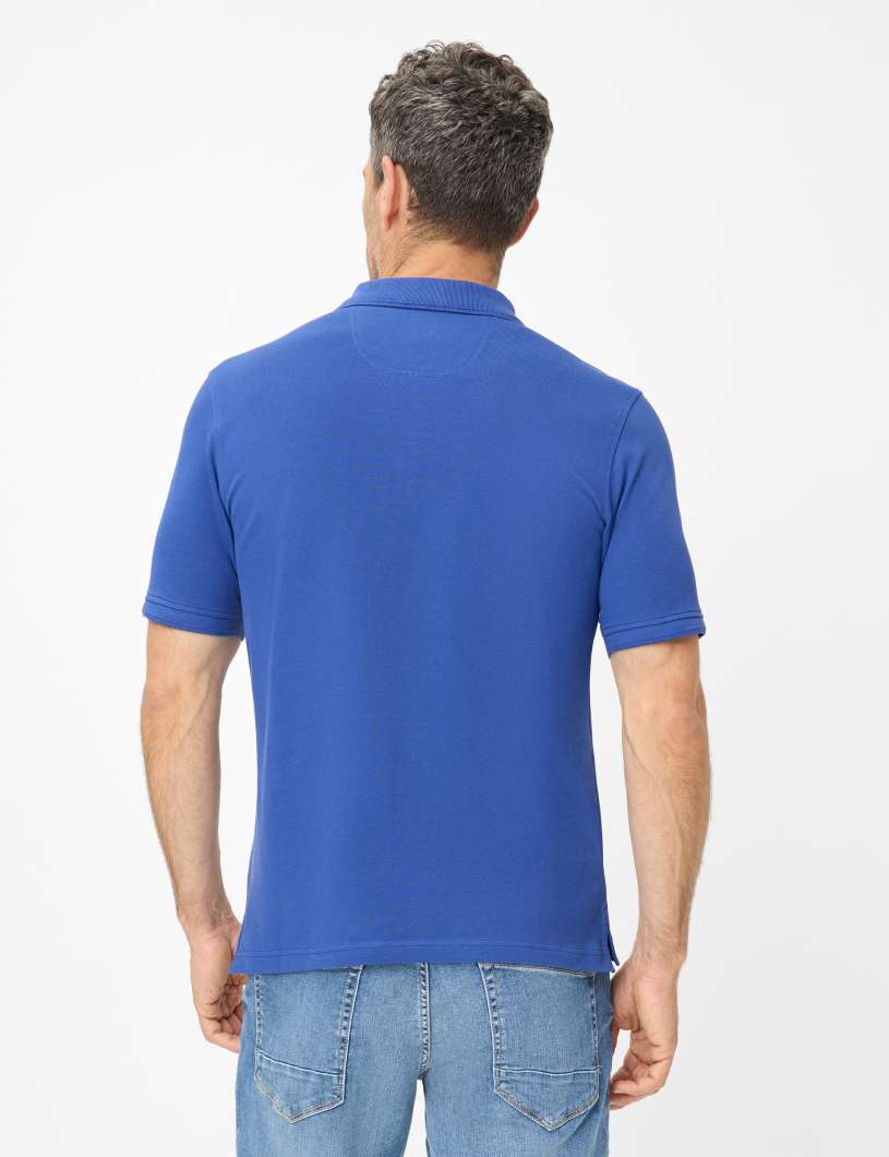 BRAX PETE BT Poloshirt - Ocean Drive Blue - 70431400 26-4848-14 von BRAX