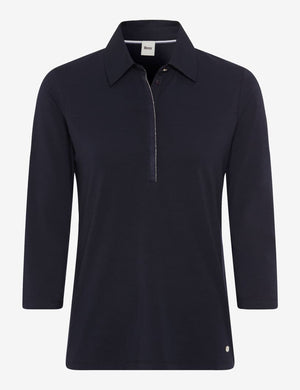 BRAX CLEO Poloshirt - Midnight Indigo - 90639800 36-3608-22