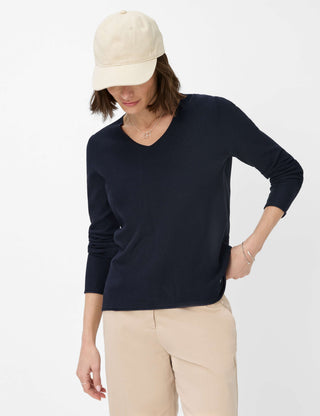 BRAX LESLEY Pullover/Longsleeve - Night Ink Navy - 90182800 36-5018-22