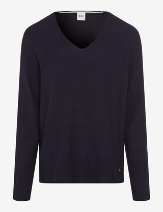 BRAX LESLEY Pullover/Longsleeve - Night Ink Navy - 90182800 36-5018-22