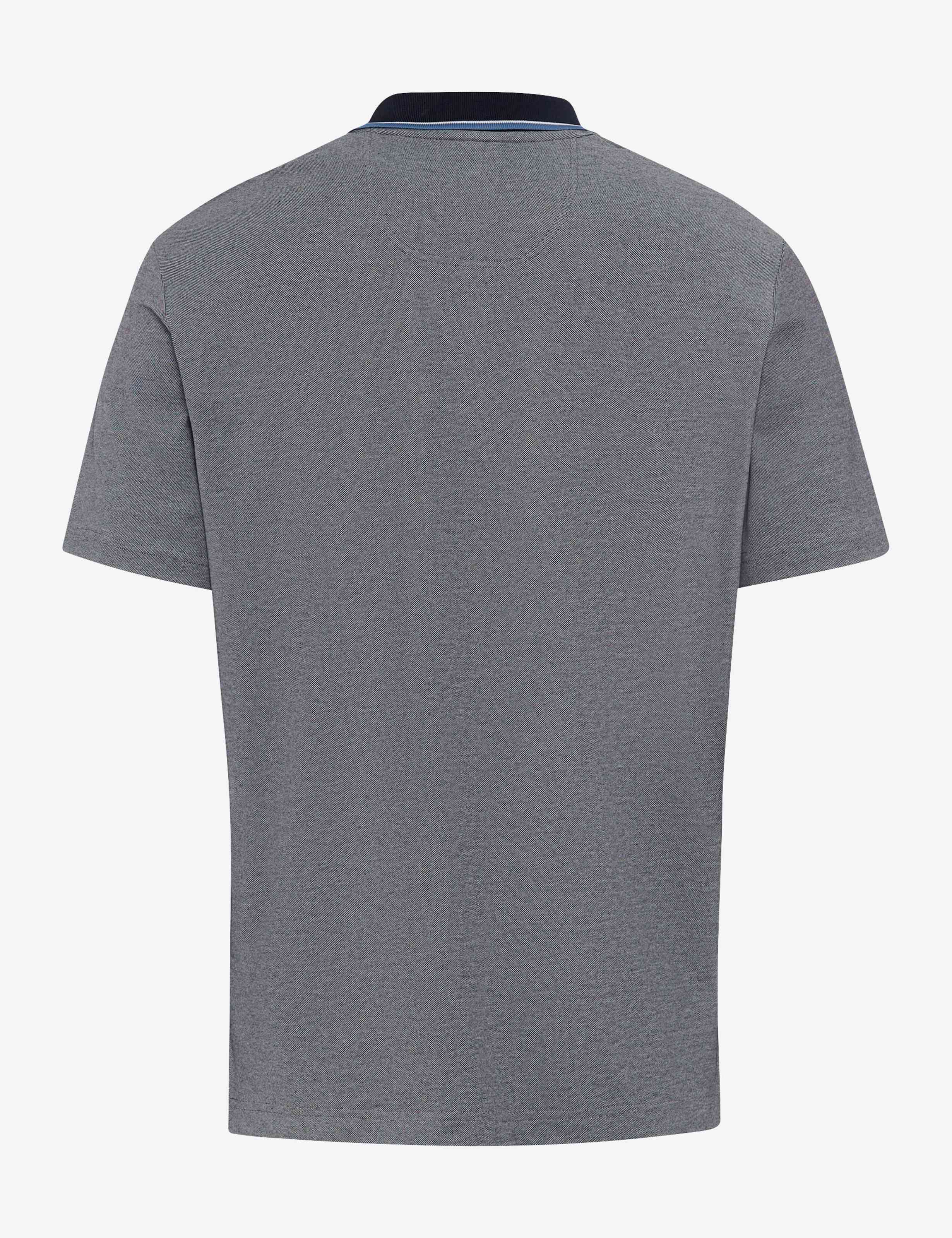 BRAX PETTER Poloshirt - Steel Fog Blue - 70420800 214768-23
