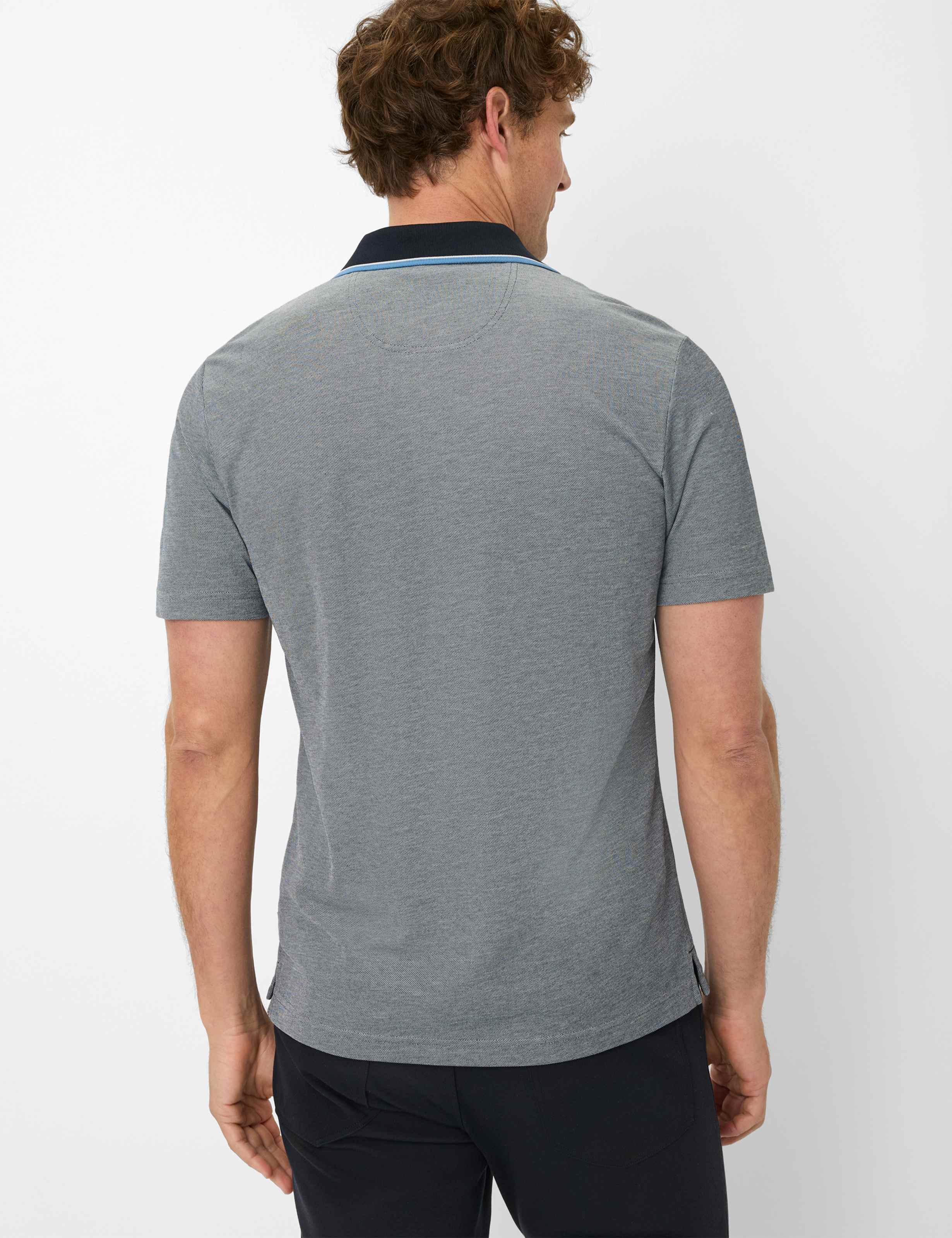 BRAX PETTER Poloshirt - Steel Fog Blue - 70420800 214768-23 von BRAX
