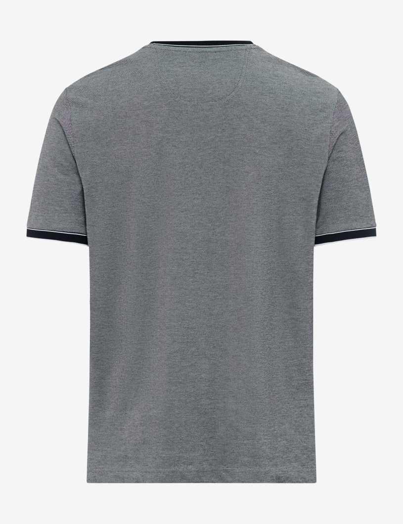 BRAX TED Kurzarm T-Shirt - Slate Harbor Blue - 70817200 26-4768-23