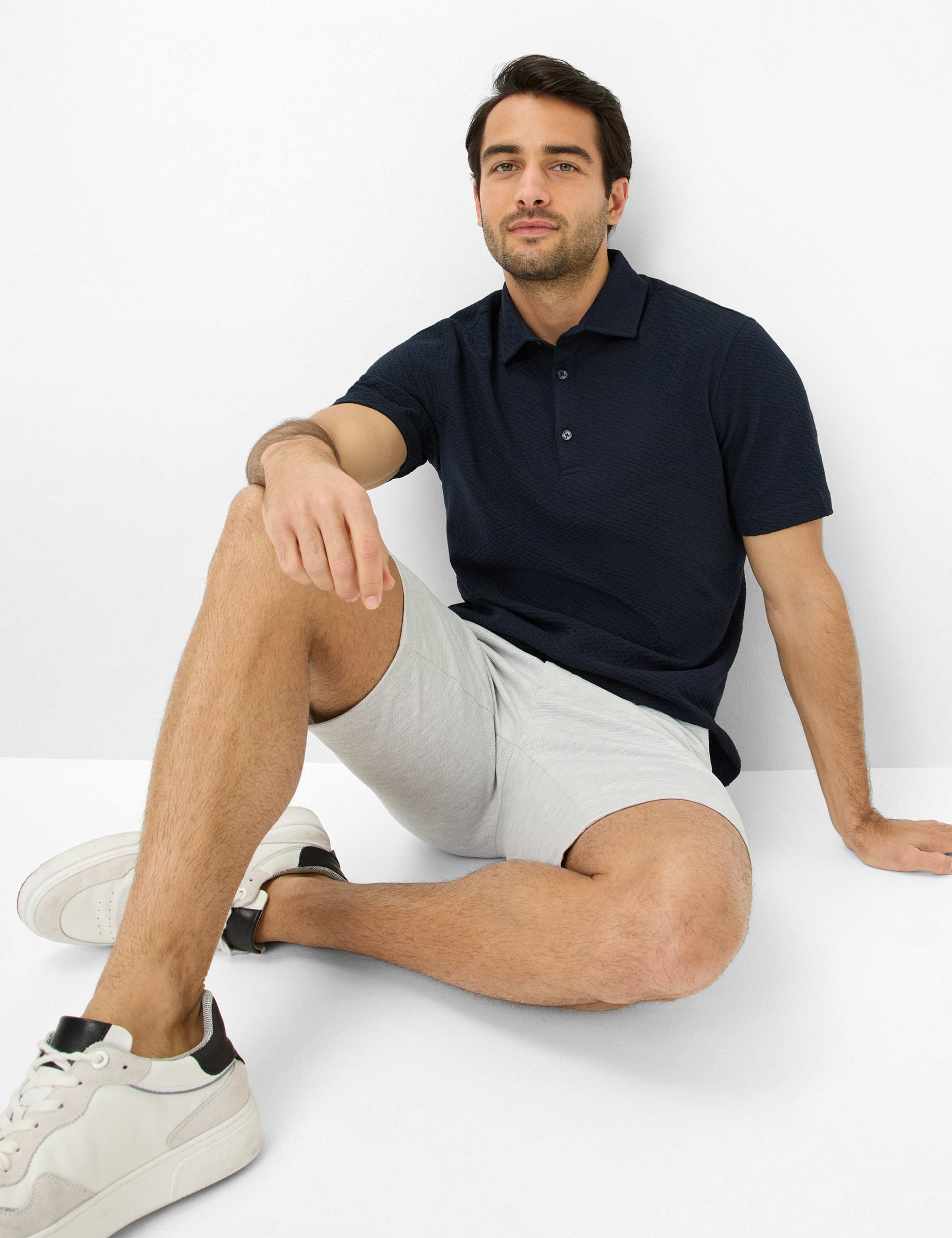 BRAX Pan Poloshirt - Midnight Ink Blue - 70432900 26-5598-23 von BRAX
